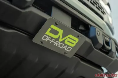 DV8 Off-Road LPBR-05 Slanted Front License Plate Mount for 2021 Ford Bronco - LPBR-05