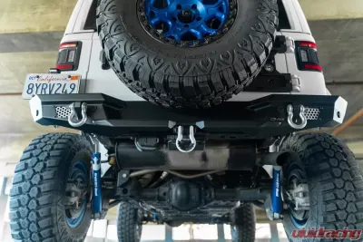 DV8 Off-Road 2018 Jeep Wrangler JL MTO Series Rear Bumper with Tire Carrier Option - RBJL-13