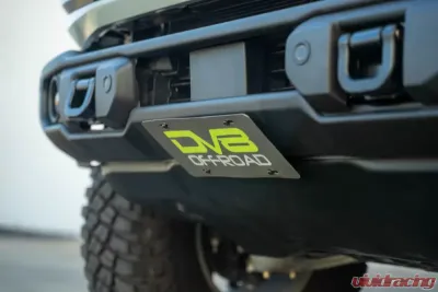 DV8 Off-Road LPBR-05 Slanted Front License Plate Mount for 2021 Ford Bronco - LPBR-05