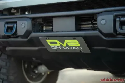 DV8 Off-Road LPBR-05 Slanted Front License Plate Mount for 2021 Ford Bronco - LPBR-05