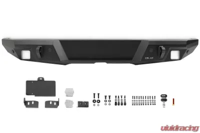 DV8 Offroad 18-23 Wrangler JL FS-7 Series Rear Bumper - RBJL-12