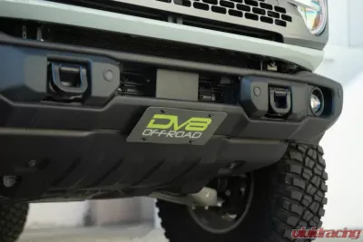 DV8 Off-Road LPBR-05 Slanted Front License Plate Mount for 2021 Ford Bronco - LPBR-05