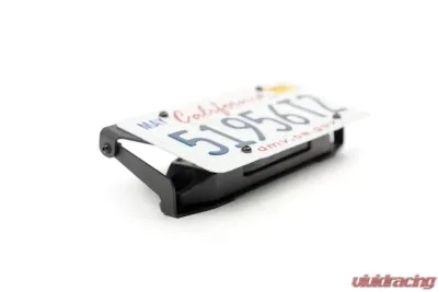 DV8 Offroad Fairlead Mounted Flip-Up License Plate Bracket - LPBM-02