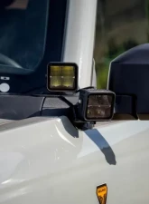 DV8 Offroad A Pillar Dual Light Pod Drop Mounts Ford Bronco 2021-2025                                     - LBBR-08 - Image 15