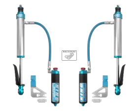 King Shocks Rear 2.5 Dia Remote Reservoir Coilover and Adjuster Pair Toyota Tundra 2022+