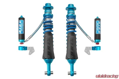 King Shocks Rear 2.5 Dia Remote Reservoir Shock w/Adjusters Pair Ford Bronco 2021 - 25001-393A