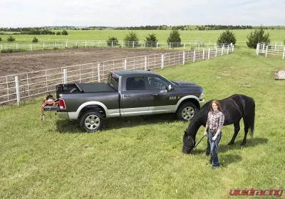Truxedo 5 Feet 7 Inch Truxport Without Deck Rail System Black Soft Roll Up Toyota Tundra 2022-2024 - 263901