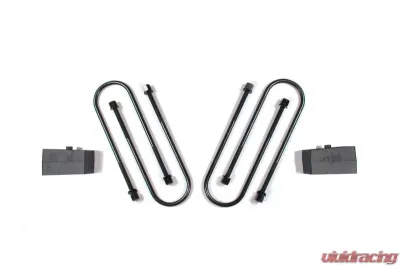 Zone Offroad 2" Block Kit 4" U-bolts - ZOND1207