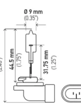 HELLA 889 Standard Series Halogen Light Bulb                                     - 889 - Image 8