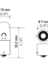 HELLA 1893 Standard Series Incandescent Miniature Light Bulb                                     - 1893 - Image 8