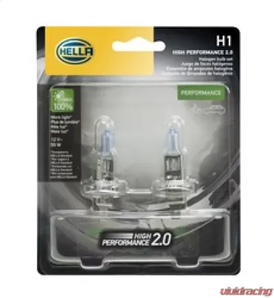 HELLA H1 2.0TB Performance Series Halogen Light Bulb - H1 2.0TB