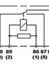 Hella Micro Plug Relay                                     - 933332181 - Image 4