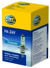 HELLA H4 24V Standard Series Halogen Light Bulb                                     - H4 24V - Image 3