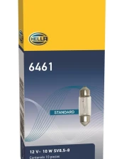 HELLA 6461 Standard Series Incandescent Miniature Light Bulb                                     - 6461 - Image 4