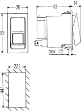 Hella Combination Switch                                     - 007832441 - Image 4