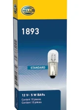 HELLA 1893 Standard Series Incandescent Miniature Light Bulb                                     - 1893 - Image 9