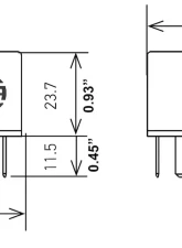 Hella Micro Plug Relay                                     - 933332101 - Image 10