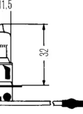 Hella BULB H3 12V 100W YLW STR             8GH                                     - H83135121 - Image 5