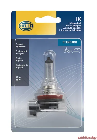 HELLA H8SB Standard Series Halogen Light Bulb - H8SB