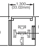Hella 5 Terminal Mini Relay Socket - Bracket                                     - H84989011 - Image 3