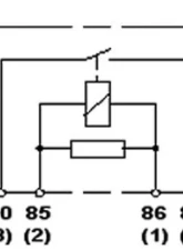 Hella Micro Plug Relay                                     - 007793041 - Image 5