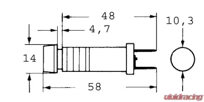 Hella Instrument Panel Light - 003257041