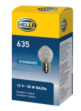 HELLA 635 Standard Series Incandescent Miniature Light Bulb                                     - 635 - Image 9