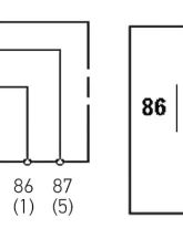 Hella Micro Plug Relay                                     - 933332101 - Image 6