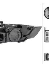 Hella Headlight                                     - 354840051 - Image 2