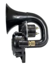 Hella HORN KIT BX BLACK AIR 1-TONE 12/24V                                     - 013410011 - Image 8
