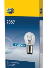 HELLA 2057 Standard Series Incandescent Miniature Light Bulb                                     - 2057 - Image 9