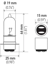 HELLA A3625 Standard Series Incandescent Miniature Light Bulb                                     - A3625 - Image 8