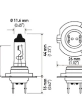 HELLA H7 Standard Series Halogen Light Bulb                                     - H7 - Image 5