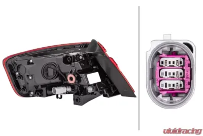 Hella Tail Light Assembly - 012836101