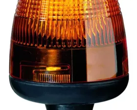 Hella KL Rotaflex Amber Rotating Beacon Pole 24V
