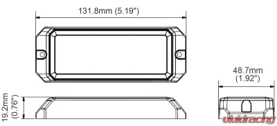 Hella L/HEAD MS26 LED 12-24V AMBER - H22892001