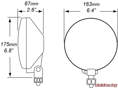Hella 500 Driving Lamp Kit (Fun Cubed) - 005750952