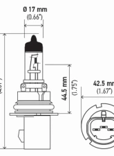 HELLA 9007LL Long Life Series Halogen Light Bulb                                     - 9007LL - Image 8
