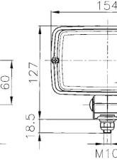 Hella Picador Halogen Work Lamp (CR)                                     - H15522041 - Image 11