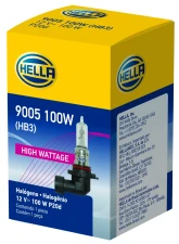 HELLA 9005 100W High Wattage Series Halogen Light Bulb                                     - 9005 100W - Image 5