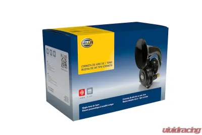 Hella HORN KIT BX BLACK AIR 1-TONE 12/24V - 013410011