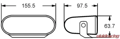 Hella FF 75 Fog Lamp Kit - 008284801