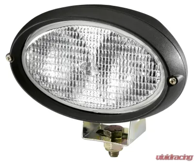 Hella Oval 100 Halogen Double Beam Work Lamp (CR) - H15161021