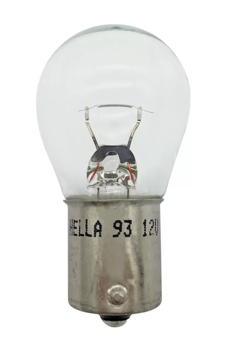 HELLA 93 Standard Series Incandescent Miniature Light Bulb - 93