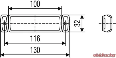 Hella Side Marker Light - 008645001