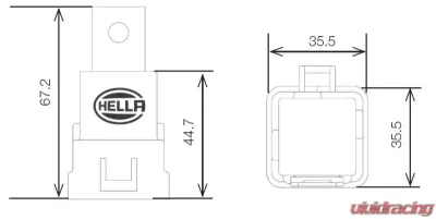 Hella Wiring Relay - 007794301