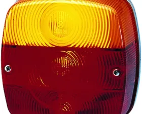Hella 2578 Red/Amber Stop/Turn/Tail/License Plate Lamp