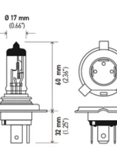 HELLA H4 Standard Series Halogen Light Bulb                                     - H4 - Image 5