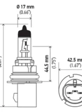 HELLA 9007P50TB Performance Series Halogen Light Bulb                                     - 9007P50TB - Image 10