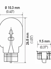 HELLA 158TB Standard Series Incandescent Miniature Light Bulb                                     - 158TB - Image 5